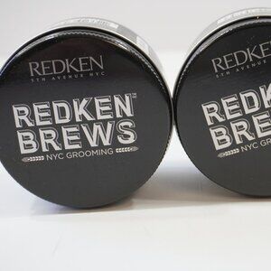 Redken Brews Wax Pomade Mild Control Shine Finish 3.4 fl oz 100ml